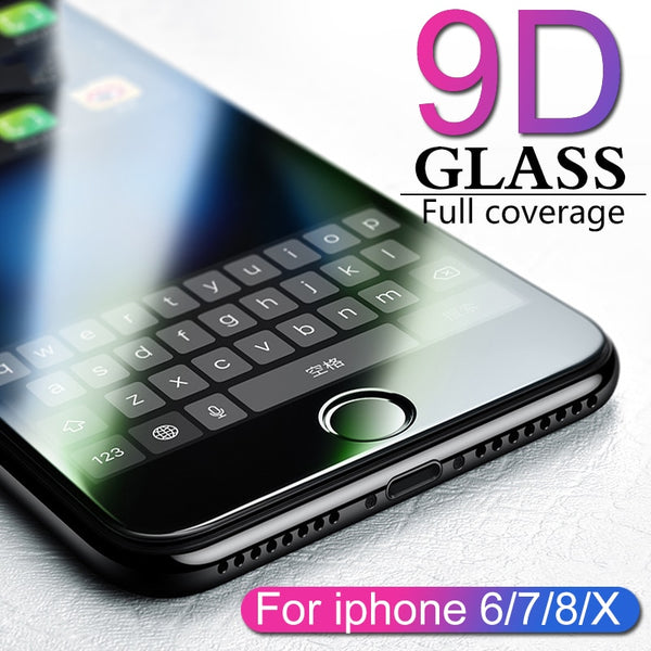 9D Protective Glass For iPhone 7 Screen Protector