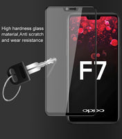 9H 3D Tempered Glass For OPPO F7 Full Cover