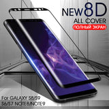 8D Full Cover Tempered Glass For Samsung Galaxy S8 / S9 / Note 9 / Note 8 / S8 Plus / S9 Plus