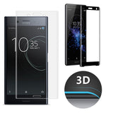 3D Full Coverage Tempered Glass For Sony Xperia XZ3 XZ2 XZ1 XZ XA2 XA1 XA X Premium Compact