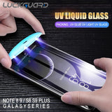 5D UV Liquid Curved Full Glue Tempered Glass For Samsung Galaxy S10/ S10 Plus / S10e
