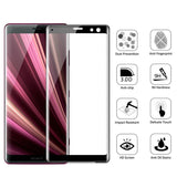 5D Curved Protective Glass On For Sony Xperia 10 Plus/ XZ3 / XZ4 /10/XZ Premium