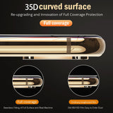 35D Curved Edge Full Cover Protective Glass On The For iPhone X / XR / XS