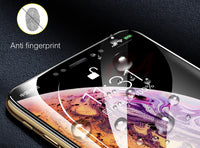 35D Curved Edge Full Cover Protective Glass On The For iPhone X / XR / XS