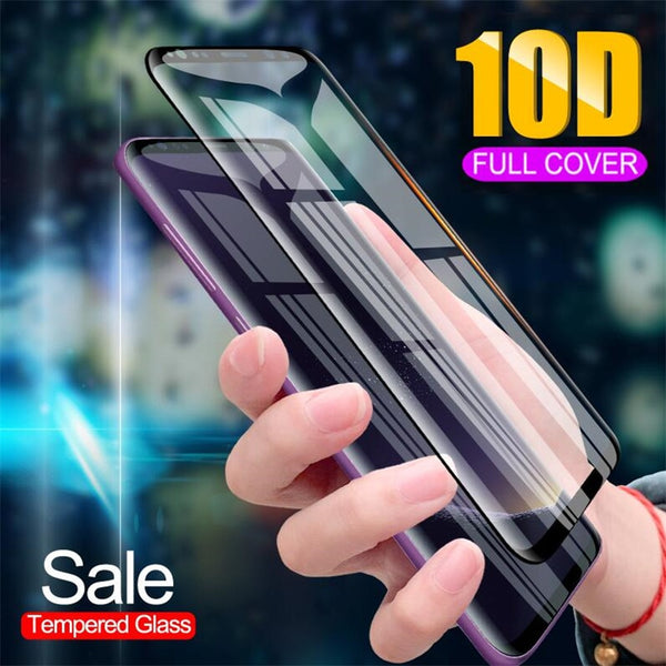10D Full Curved Tempered Glass For Samsung Galaxy S10e / S10 / S10 Plus