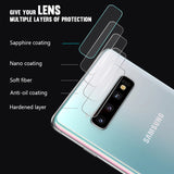 Screen Protector Hydrogel Front Film + Back Film + Camera Lens Glass For Samsung Galaxy S10 S10E S10 Plus
