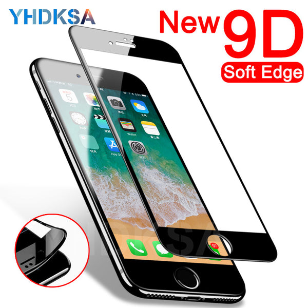9D Curved Full Cover Screen Protector  For iPhone 6 Plus/6S Plus