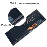 9H 3D Curved Full CoverTempered Glass  For Sony Xperia X / XA / XA1 / XA2 / XZ / XZS / XZ1 / XZ2 / XZ3  (Normal, Ultra and Premium)