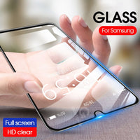 9D Full Cover Tempered Glass For Galaxy A30 / A50 / A10 /  M10 / M30 / M50