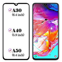 9H Protective glass for Samsung Galaxy A50 A30 / A40 / A50 / A70