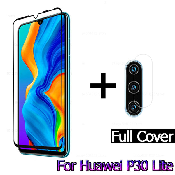 Camera Lens Protector and Tempered Glas Screen Protector For Huawei P30 Lite