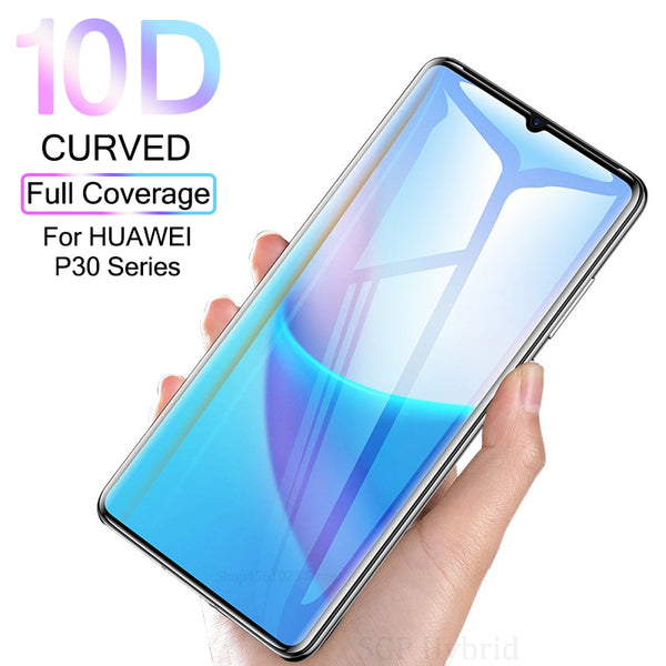 10D Tempered Glass For Huawei P30 Pro/P30 Lite/PS50